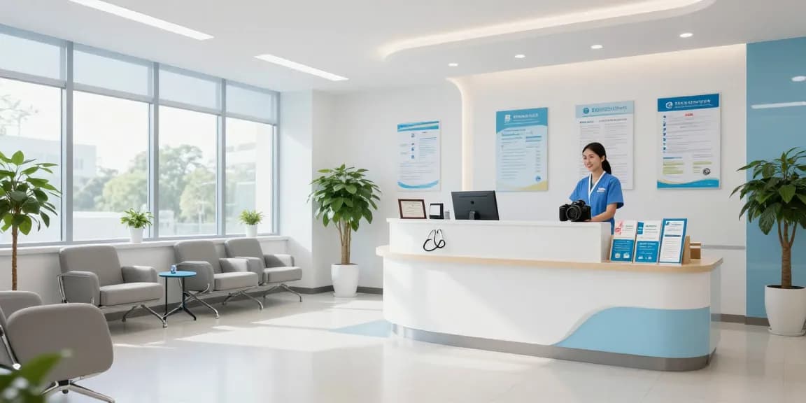 Hair transplant Istanbul services in a modern healthcare clinic setting, emphasizing patient care and advanced medical services.
