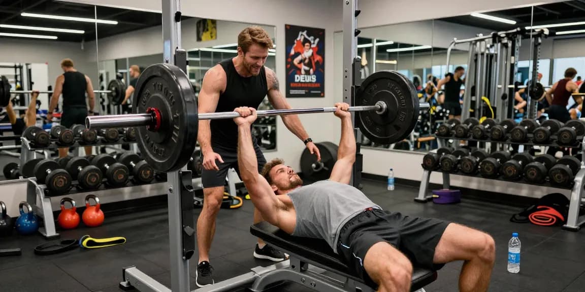 Deus Medical Produkte helfen Athleten beim Muskelaufbau und der Fitnesssteigerung im modernen Fitnessstudio