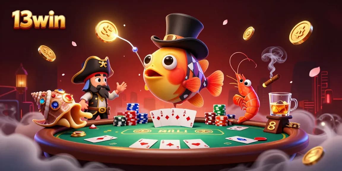 Experience thrilling gameplay at 13win with vibrant characters and dynamic casino elements.