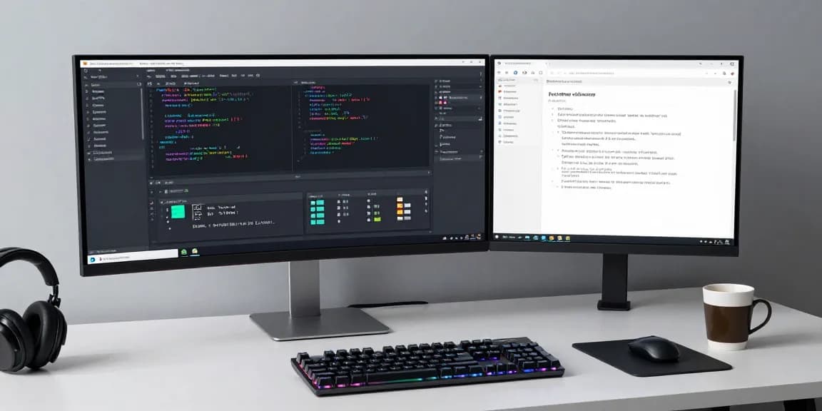 Moderne Unternehmenswebsites mit innovativem Software-Entwicklungsansatz, der Cloud-Computing und KI-Technologie vereint.