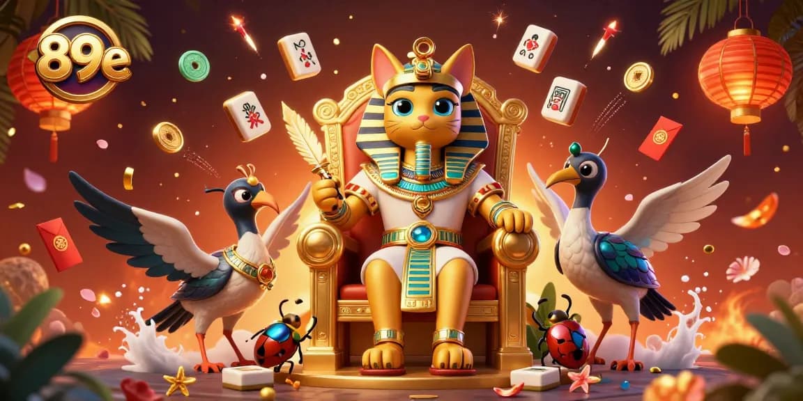 Experience thrilling gaming at 89e with dynamic visuals and engaging characters in a vibrant casino scene.