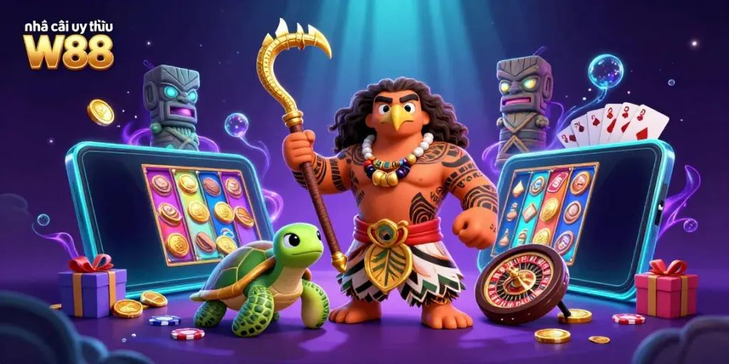 Engage with the dynamic casino world at Nhà cái uy tín W88, showcasing thrilling games and rich elements.