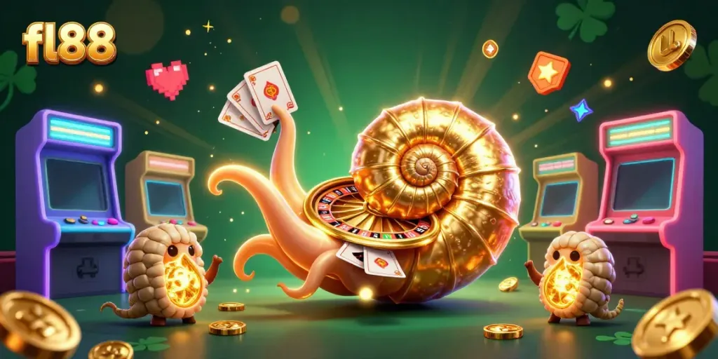 Experience thrilling gameplay at fl88 with vibrant 3D casino elements and dynamic characters.