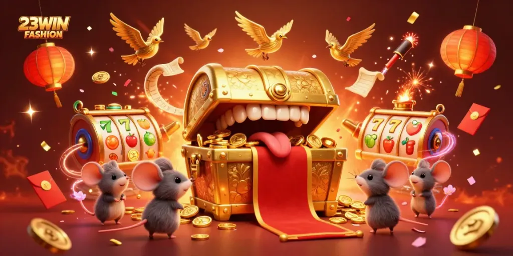 Experience the thrilling excitement of 23WIN FASHION with dynamic slot games featuring vibrant symbols.
