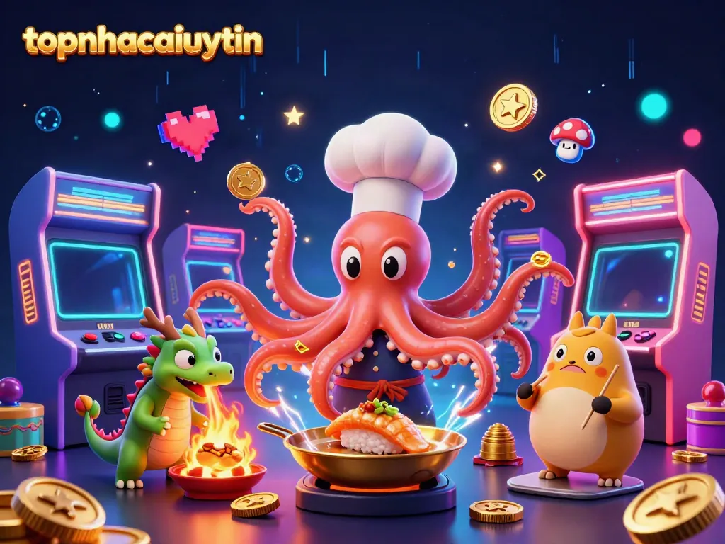 Enhance your gaming experience at topnhacaiuytin with vibrant, immersive casino-themed artwork.
