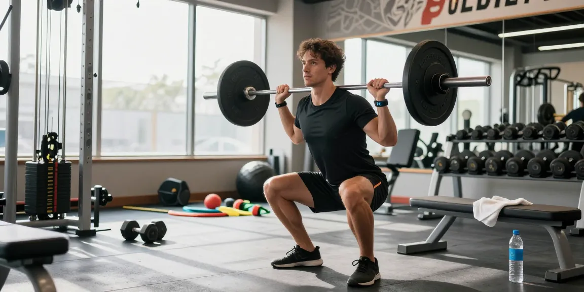 Individuelles Training im Fitnessstudio während der Erkundung von Anabolika Shop Produkten zur Leistungssteigerung.