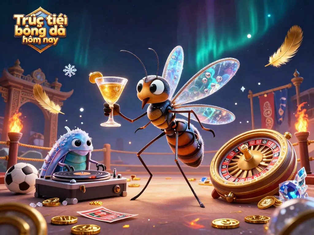 Experience Trực tiếp bóng đá hôm nay through a vibrant casino scene filled with exciting betting elements.