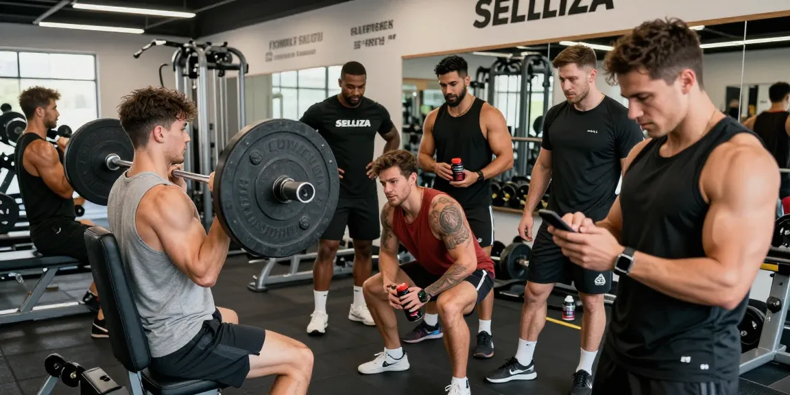 Selliza Shop bietet verschiedene Anabolika für Bodybuilder in einem modernen Fitnessstudio an.