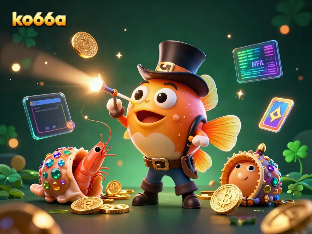 Experience the thrill at ko66a with vibrant characters and dazzling casino elements.