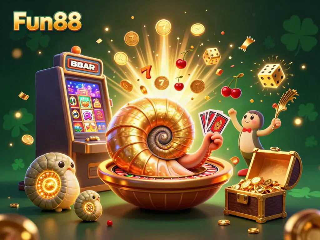 Spin the Fun88 roulette wheel with thrilling ancient nautilus and glowing treasures.