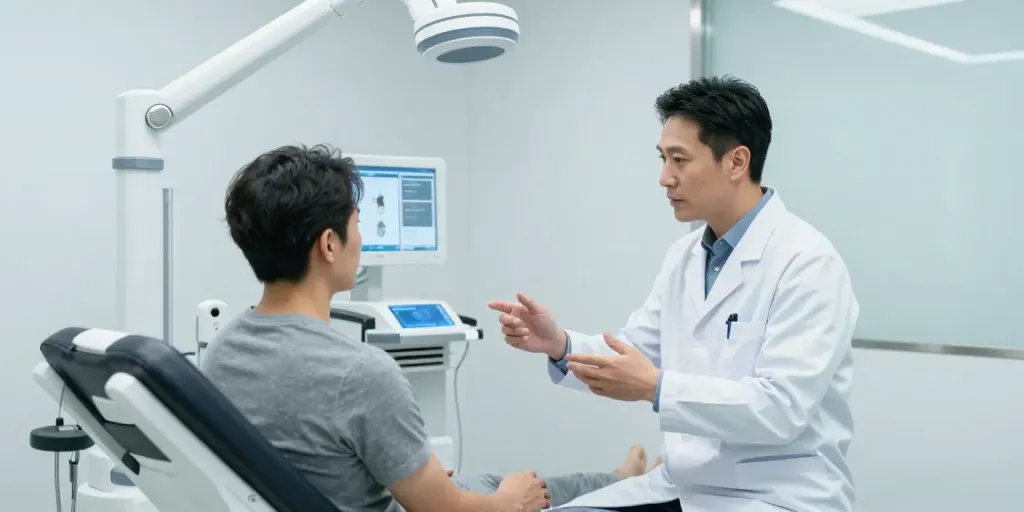 Schulterspezialist München - Facharzt für Orthopädie in moderner Praxis, innovative Technologien, Patientenversorgung.