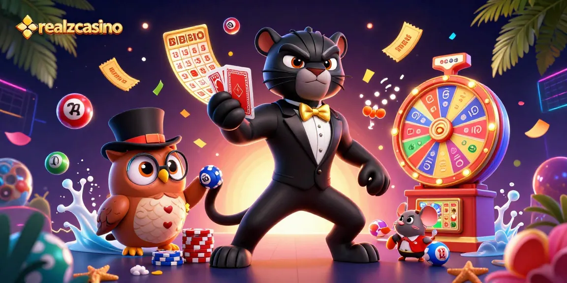 Realzcasino: Kartenspiele auf einem Casino-Tisch mit Glückssymbolen erleben.