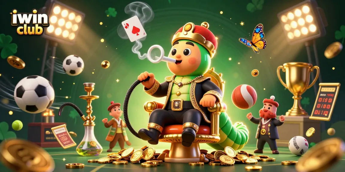 Join the exciting iwin club gameplay with vibrant casino elements and dynamic 3D characters.