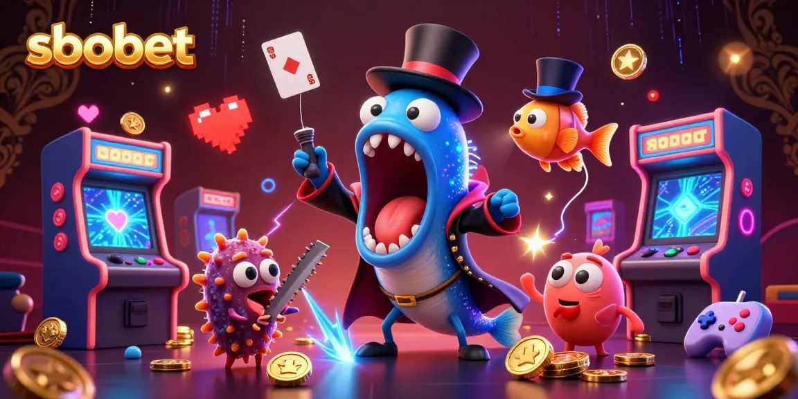 Experience sbobet magic with a deep-sea gambler trio performing thrilling casino tricks.