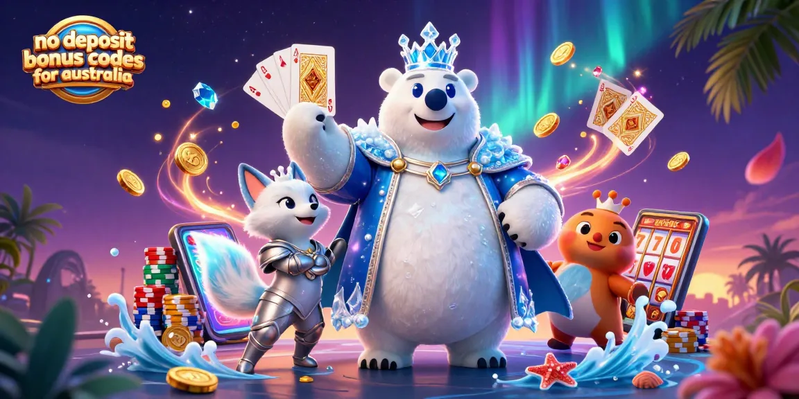 No deposit bonus codes for australia reveal winning opportunities with a majestic 3D casino fantasy scene.