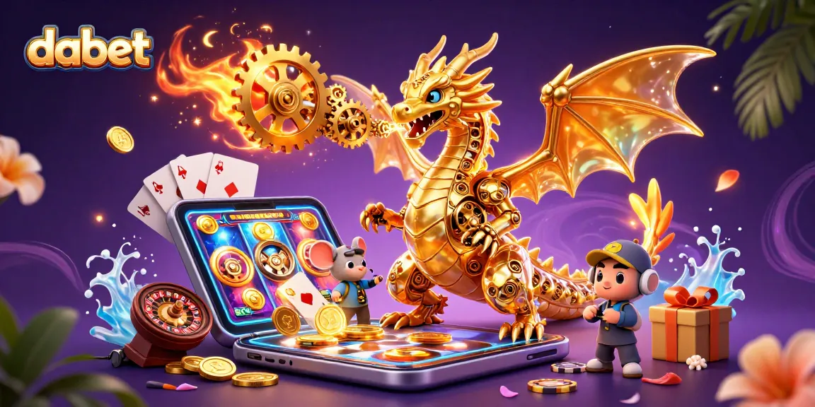 dabet offers endless excitement with vibrant casino action featuring golden dragon and thrilling gaming elements.