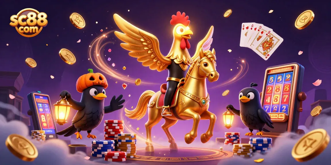 Experience the thrill of sc88 com with captivating casino action amidst dazzling golden coins.